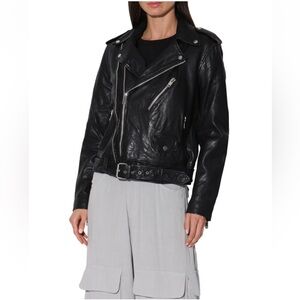 Walter Baker leather Kingsley jacket, size S